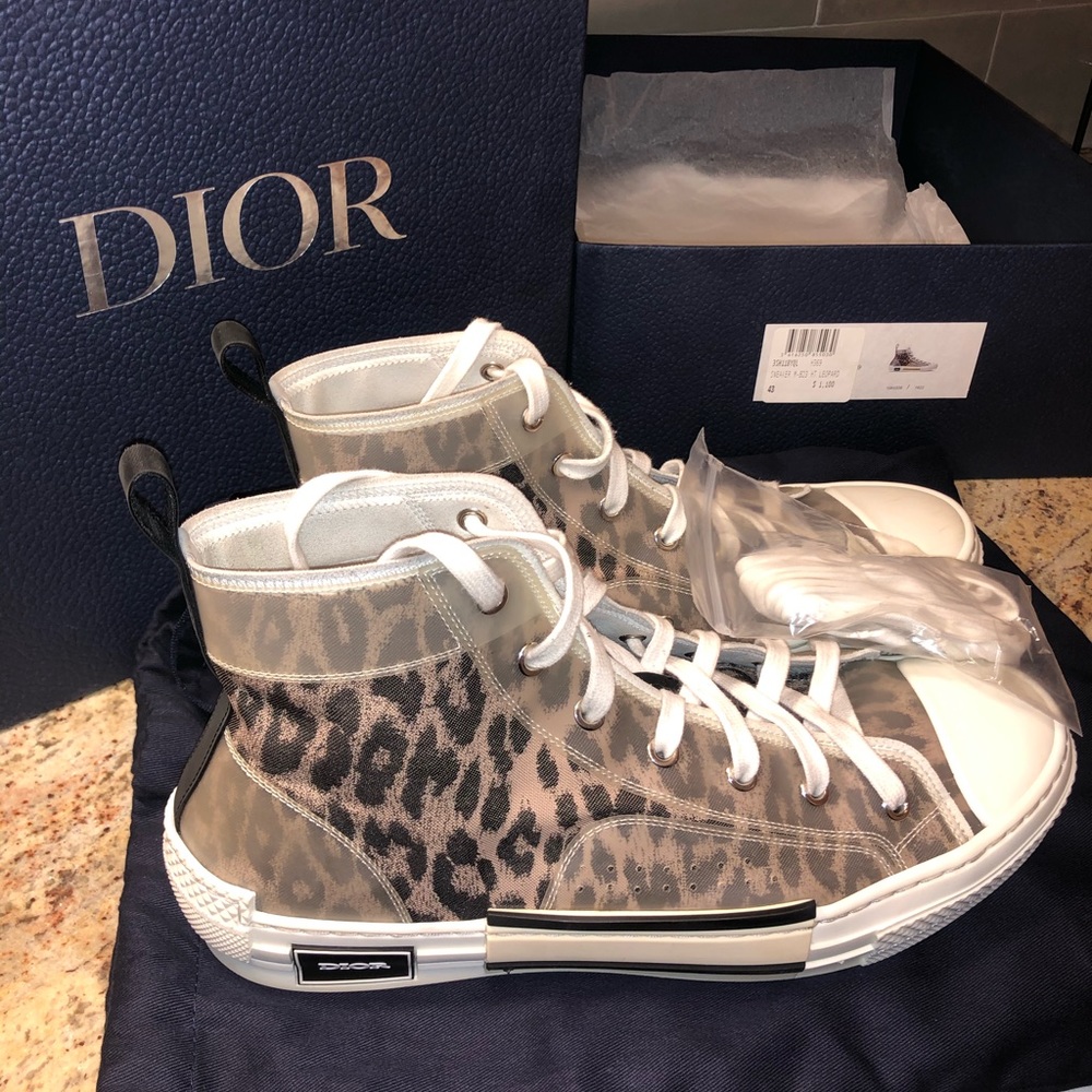 Dior B23 High Top - Leopard - Luxury Sneaker